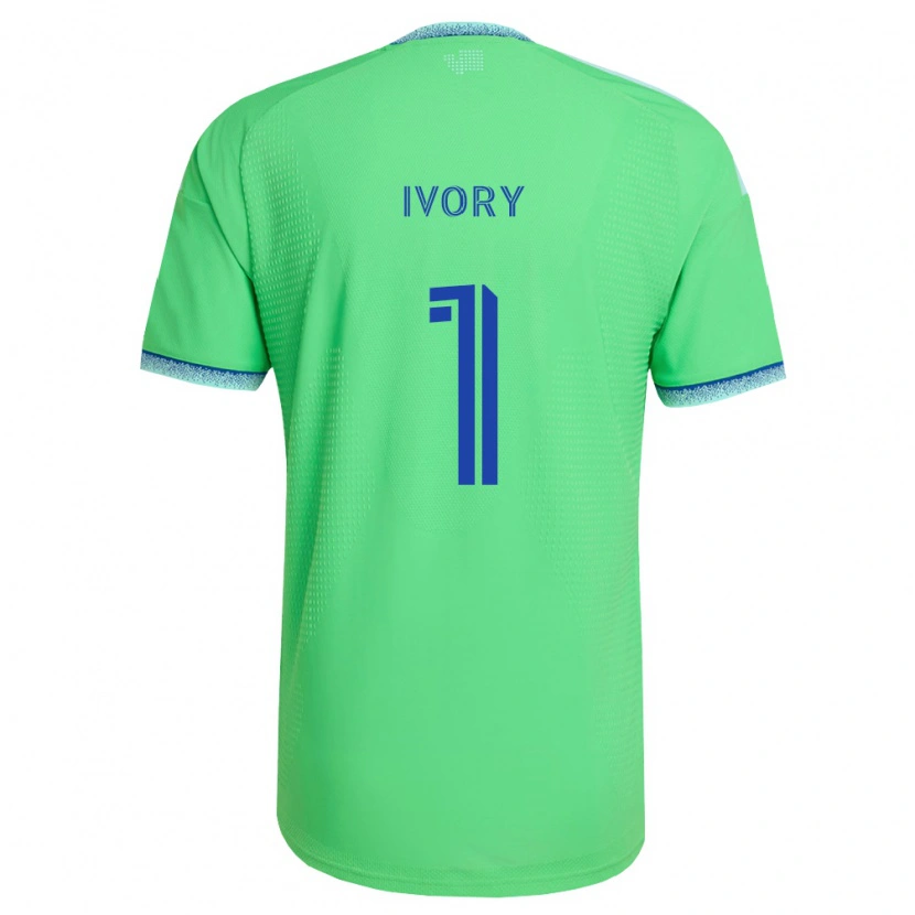 Danxen Enfant Maillot Laurel Ivory #1 Vert Bleu Clair Tenues Domicile 2026/27 T-Shirt