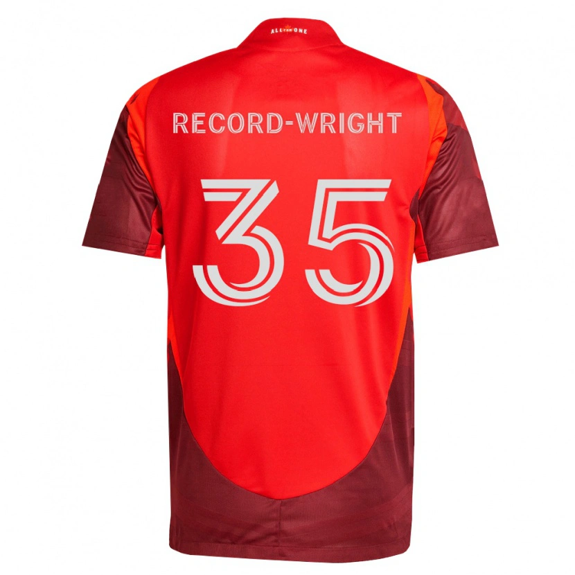 Danxen Enfant Maillot Kemari Record-Wright #35 Bourgogne Rouge Tenues Domicile 2026/27 T-Shirt