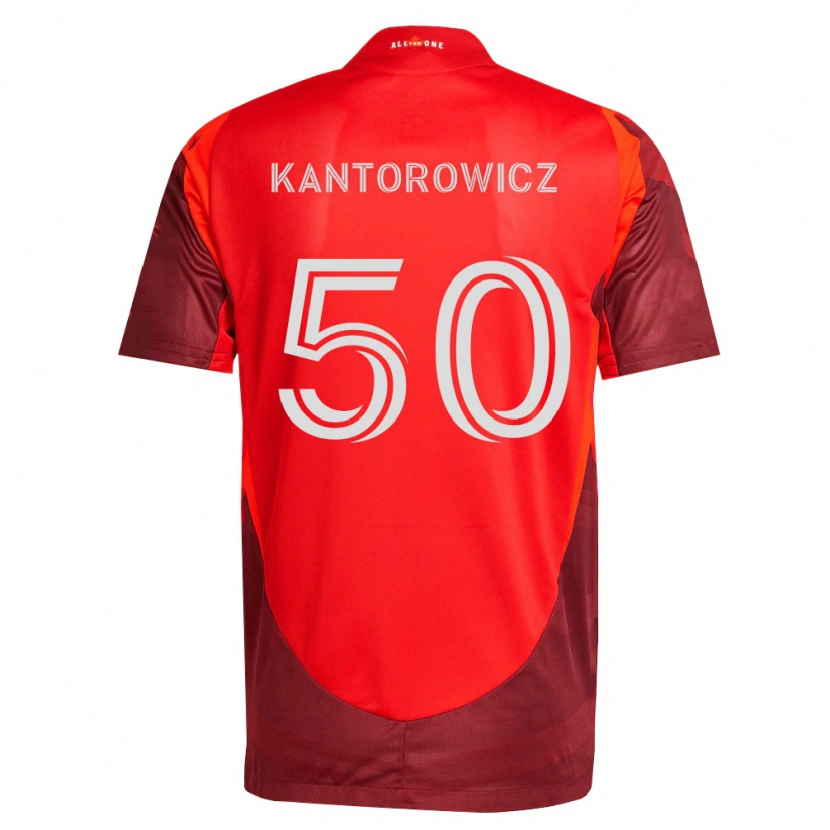 Danxen Enfant Maillot Dominic Kantorowicz #50 Bourgogne Rouge Tenues Domicile 2026/27 T-Shirt