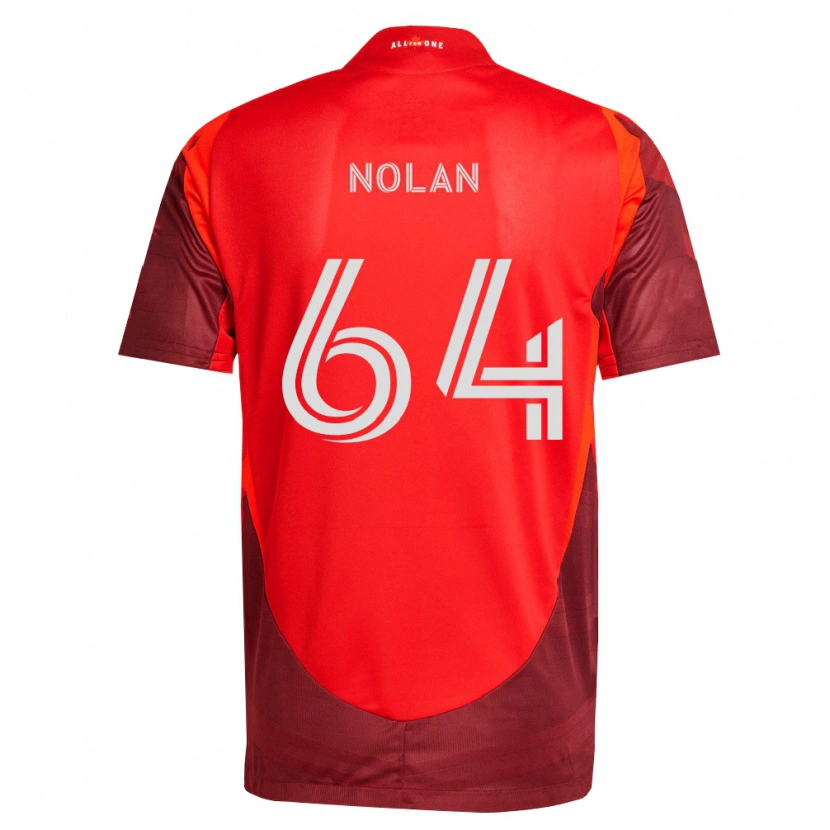 Danxen Enfant Maillot Jahmarie Nolan #64 Bourgogne Rouge Tenues Domicile 2026/27 T-Shirt