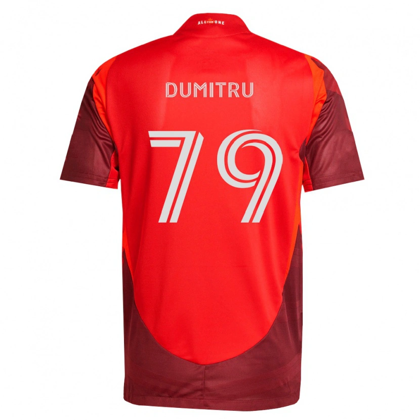 Danxen Enfant Maillot Andrei Dumitru #79 Bourgogne Rouge Tenues Domicile 2026/27 T-Shirt