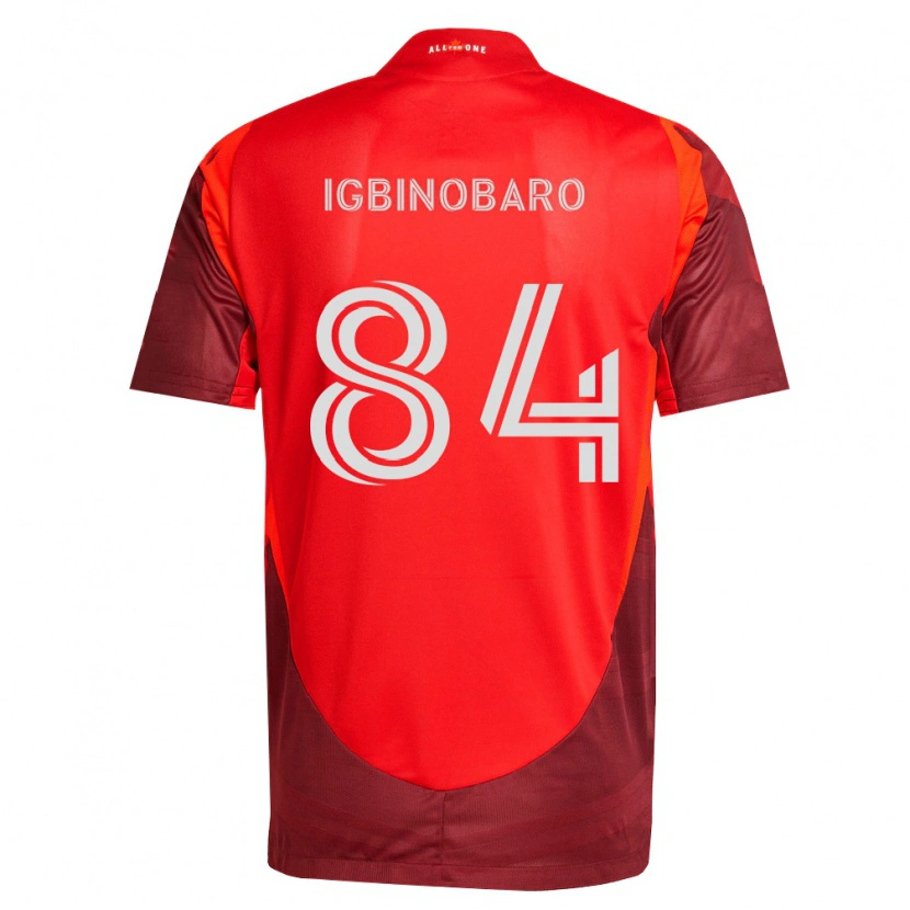 Danxen Enfant Maillot Philip Igbinobaro #84 Bourgogne Rouge Tenues Domicile 2026/27 T-Shirt