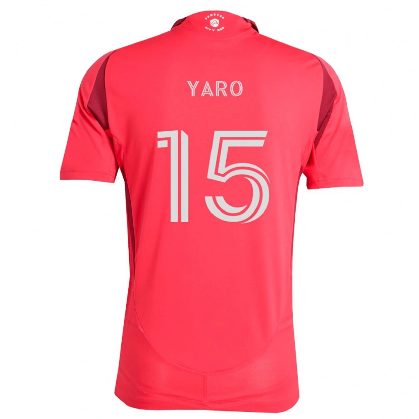 Danxen Enfant Maillot Joshua Yaro #15 Magenta Blanc Tenues Domicile 2026/27 T-Shirt