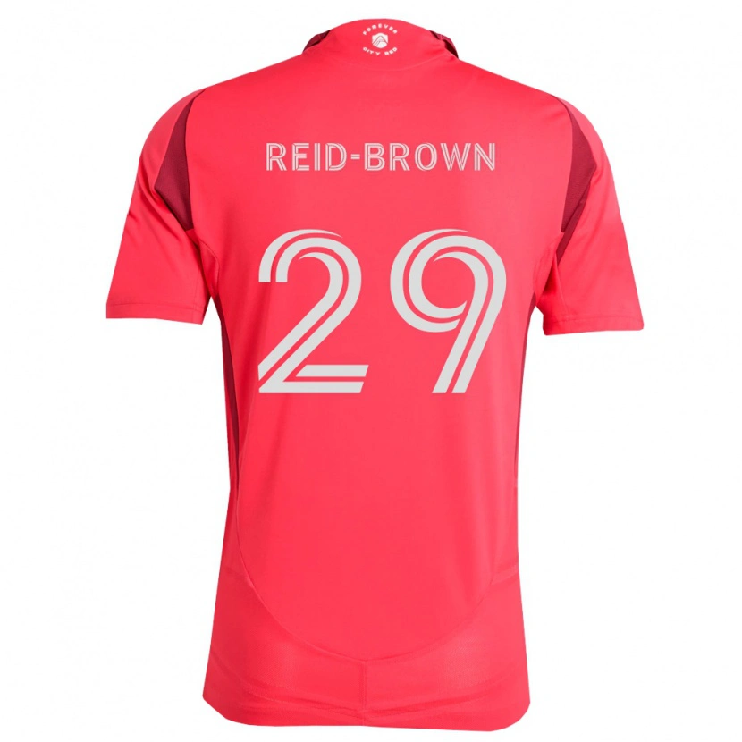 Danxen Enfant Maillot Tahir Reid-Brown #29 Magenta Blanc Tenues Domicile 2026/27 T-Shirt
