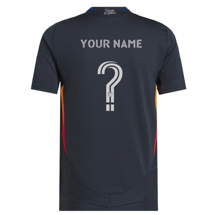 Danxen Enfant Maillot Votre Nom #0 Gris Foncé Rouge Tenues Domicile 2026/27 T-Shirt