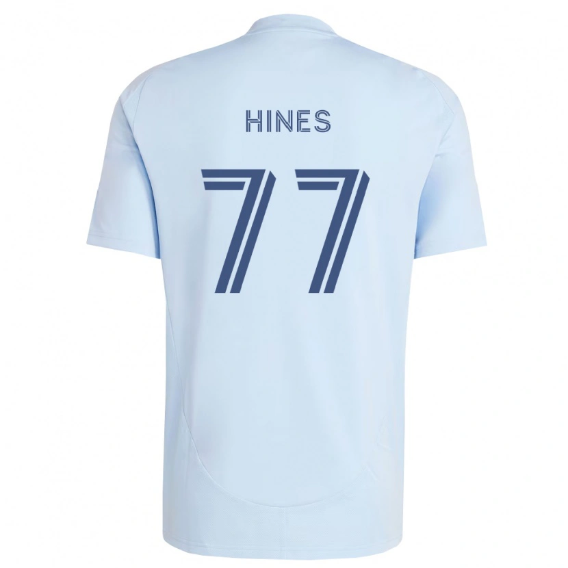 Danxen Enfant Maillot Kashan Hines #77 Bleu Clair Gris Clair Tenues Domicile 2026/27 T-Shirt