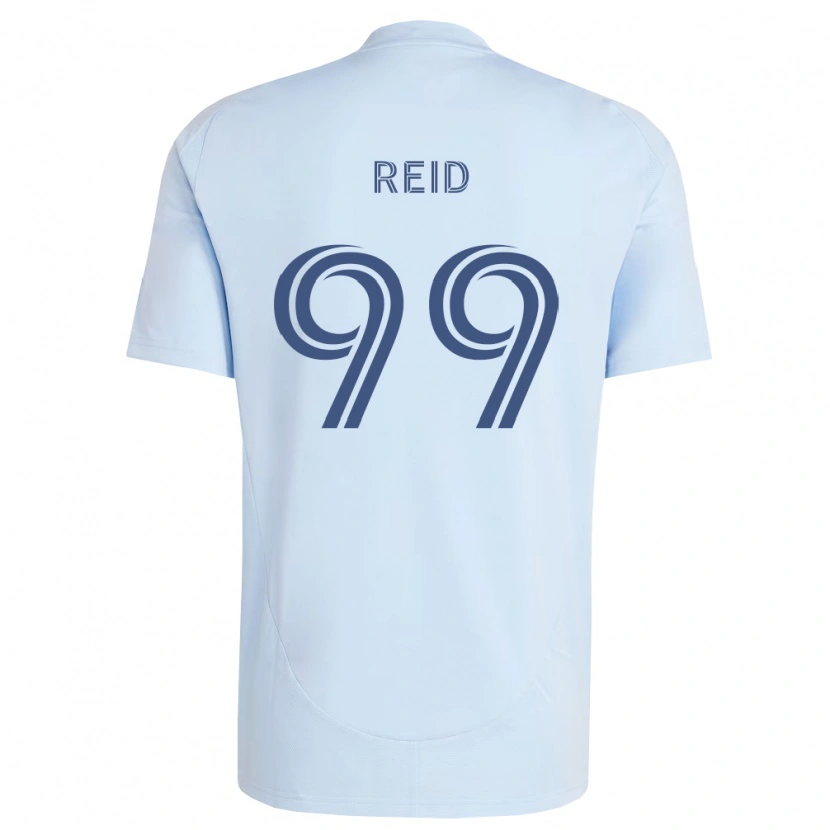 Danxen Enfant Maillot Jayden Reid #99 Bleu Clair Gris Clair Tenues Domicile 2026/27 T-Shirt