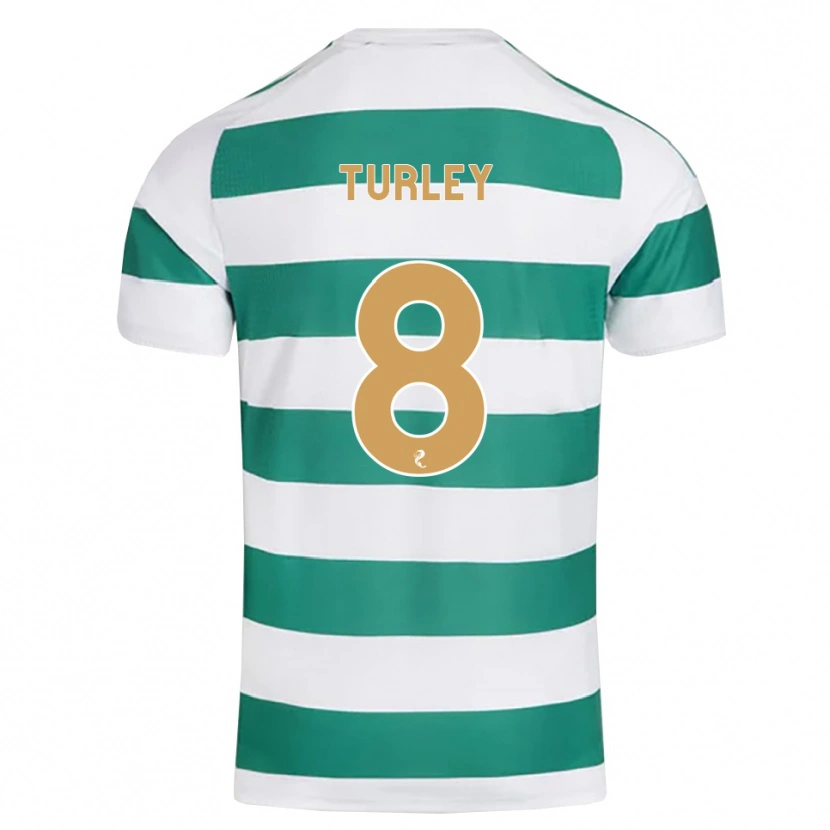 Danxen Enfant Maillot Francis Turley #8 Cyan Foncé Blanc Tenues Domicile 2026/27 T-Shirt