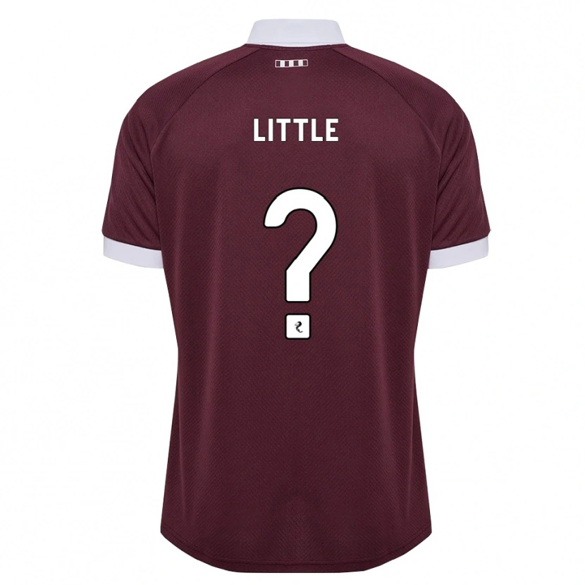 Danxen Enfant Maillot Conlan Little #0 Blanc Bordeaux Tenues Domicile 2026/27 T-Shirt