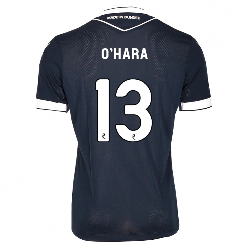 Danxen Enfant Maillot Kieran O'hara #13 Bleu Nuit Blanc Tenues Domicile 2026/27 T-Shirt