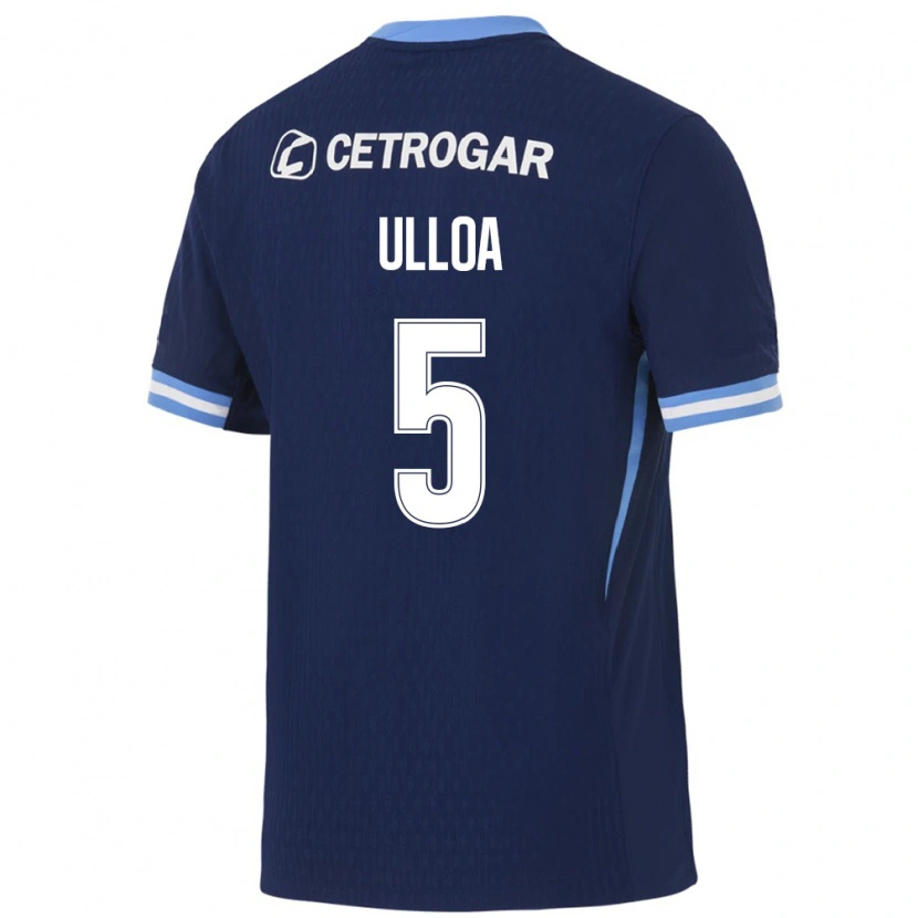 Danxen Enfant Maillot Camila Ulloa #5 Bleu Royal Bleu Clair Blanc Tenues Extérieur 2026/27 T-Shirt