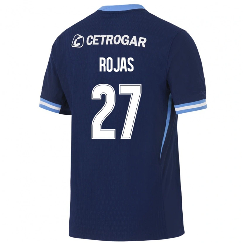 Danxen Enfant Maillot Gabriel Rojas #27 Bleu Royal Bleu Clair Blanc Tenues Extérieur 2026/27 T-Shirt