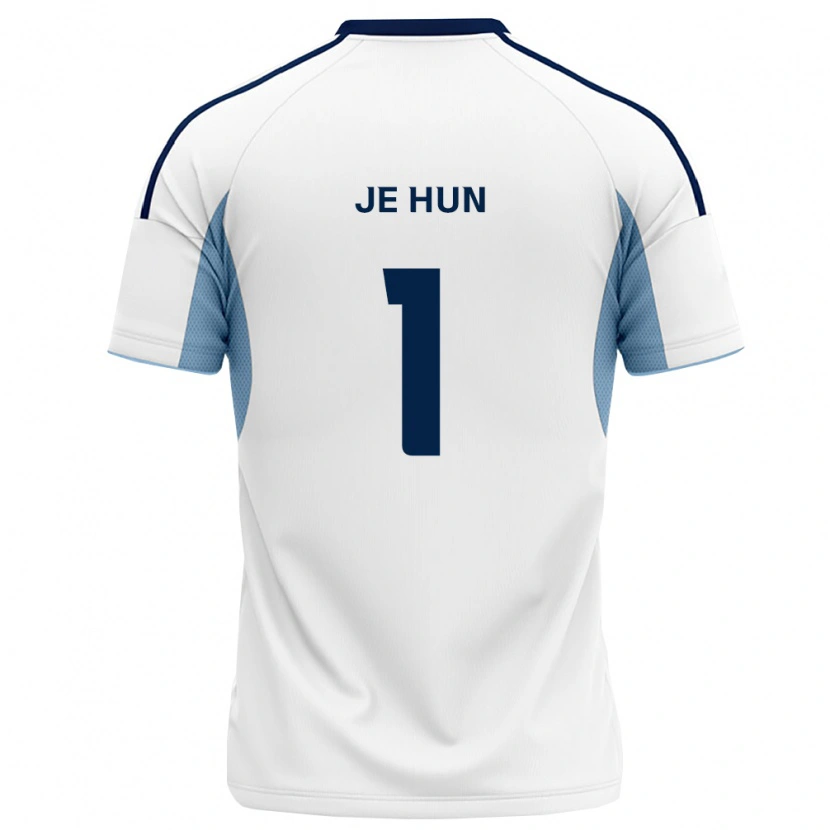 Danxen Enfant Maillot Je-Hun Youn #1 Bleu Royal Blanc Tenues Extérieur 2026/27 T-Shirt