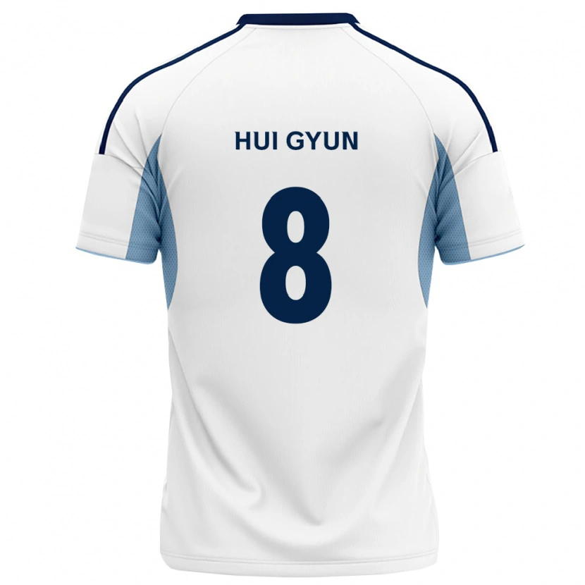 Danxen Enfant Maillot Hui-Gyun Lee #8 Bleu Royal Blanc Tenues Extérieur 2026/27 T-Shirt