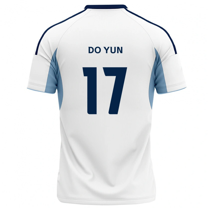 Danxen Enfant Maillot Do-Yun Kwon #17 Bleu Royal Blanc Tenues Extérieur 2026/27 T-Shirt
