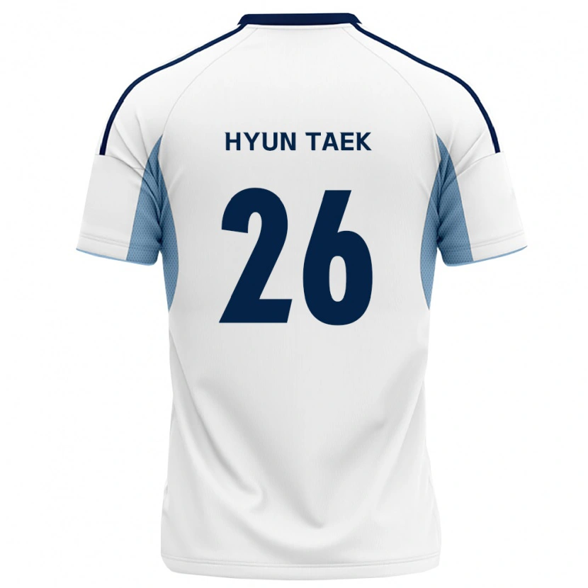 Danxen Enfant Maillot Hyun-Taek Cho #26 Bleu Royal Blanc Tenues Extérieur 2026/27 T-Shirt