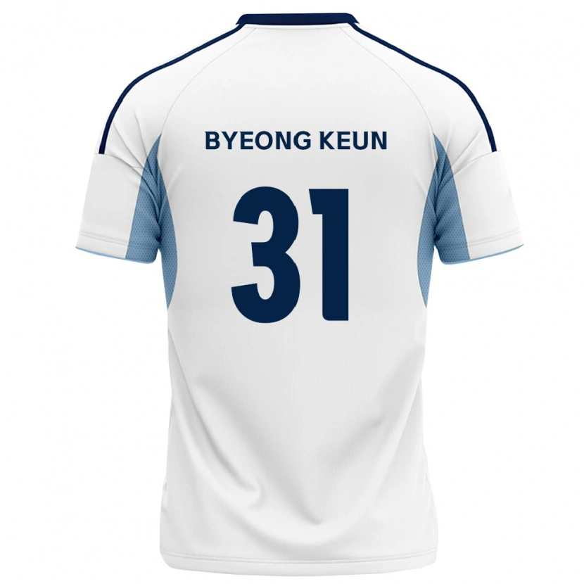 Danxen Enfant Maillot Byeong-Keun Hwang #31 Bleu Royal Blanc Tenues Extérieur 2026/27 T-Shirt