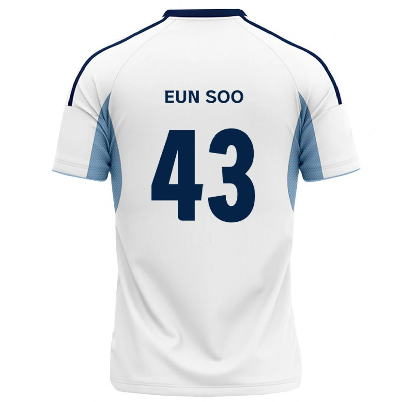 Danxen Enfant Maillot Eun-Soo Choi #43 Bleu Royal Blanc Tenues Extérieur 2026/27 T-Shirt
