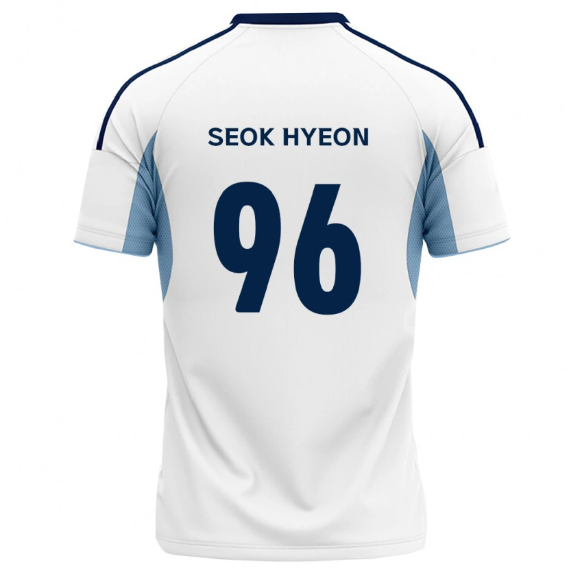 Danxen Enfant Maillot Seok-Hyeon Choi #96 Bleu Royal Blanc Tenues Extérieur 2026/27 T-Shirt