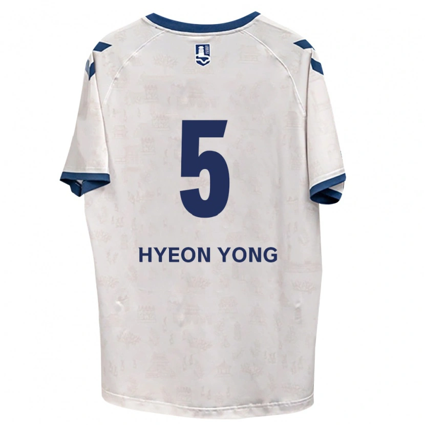 Danxen Enfant Maillot Hyeon-Yong Lee #5 Bleu Royal Blanc Tenues Extérieur 2026/27 T-Shirt