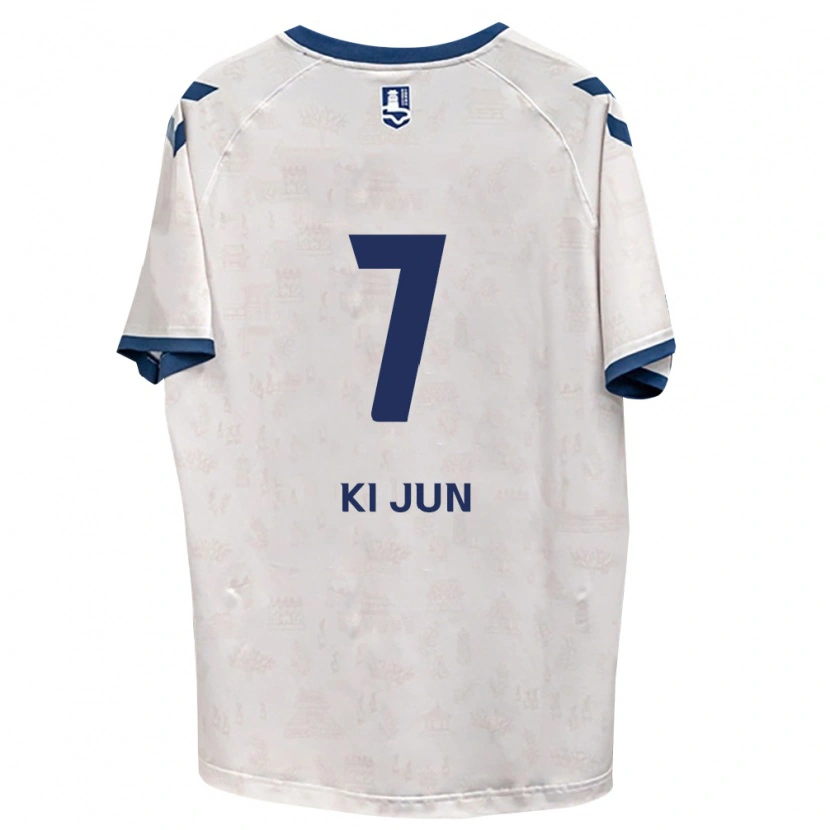 Danxen Enfant Maillot Ki-Jun Kim #7 Bleu Royal Blanc Tenues Extérieur 2026/27 T-Shirt