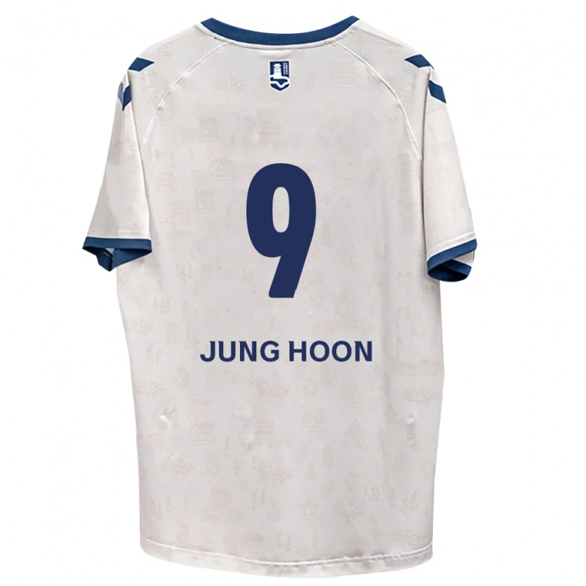 Danxen Enfant Maillot Jung-Hoon Ji #9 Bleu Royal Blanc Tenues Extérieur 2026/27 T-Shirt