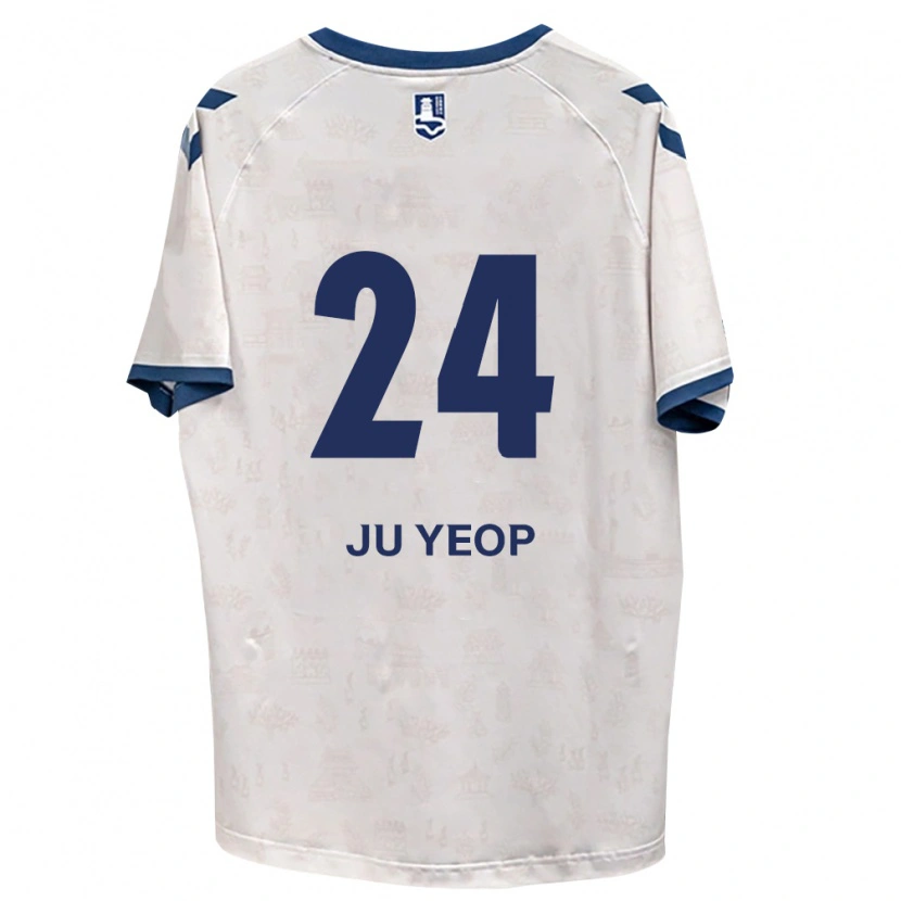 Danxen Enfant Maillot Ju-Yeop Kim #24 Bleu Royal Blanc Tenues Extérieur 2026/27 T-Shirt