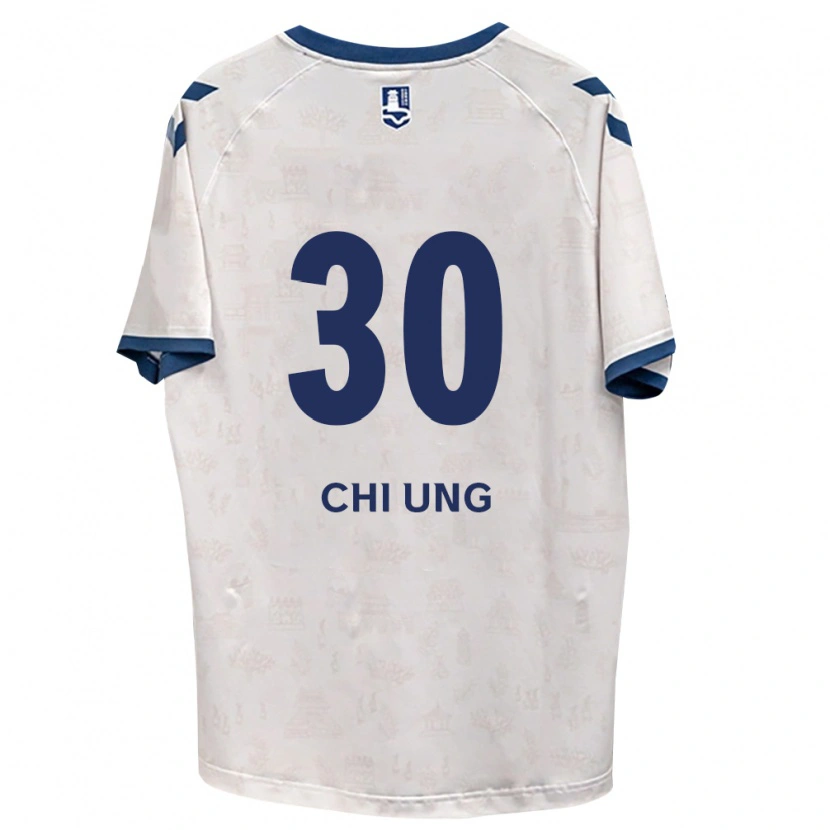 Danxen Enfant Maillot Chi-Ung Choi #30 Bleu Royal Blanc Tenues Extérieur 2026/27 T-Shirt