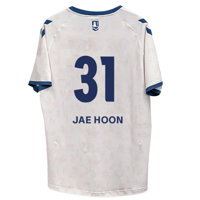 Danxen Enfant Maillot Jae-Hoon Lee #31 Bleu Royal Blanc Tenues Extérieur 2026/27 T-Shirt