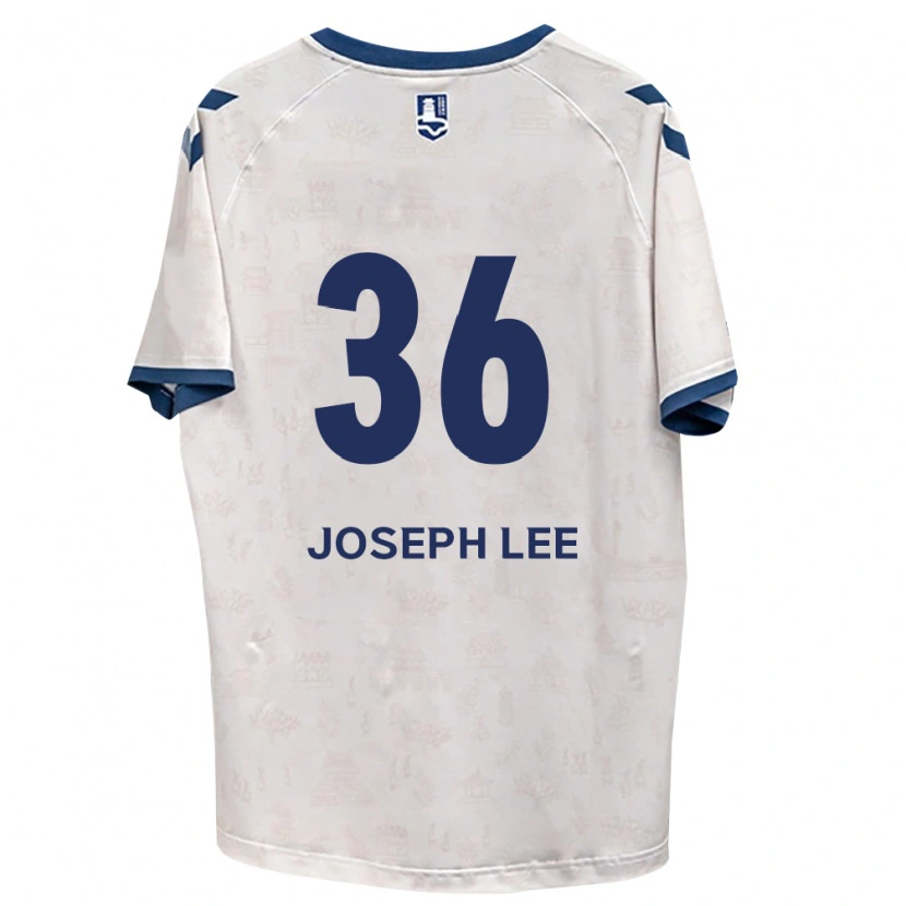 Danxen Enfant Maillot Joseph Lee #36 Bleu Royal Blanc Tenues Extérieur 2026/27 T-Shirt