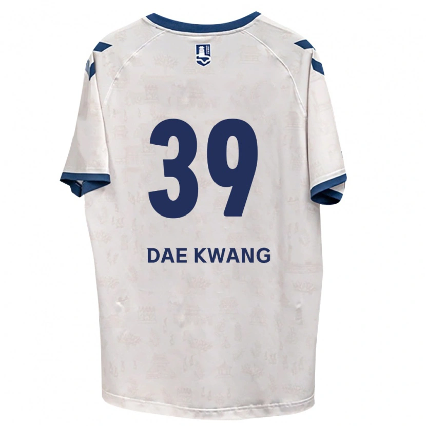 Danxen Enfant Maillot Dae-Kwang Lee #39 Bleu Royal Blanc Tenues Extérieur 2026/27 T-Shirt