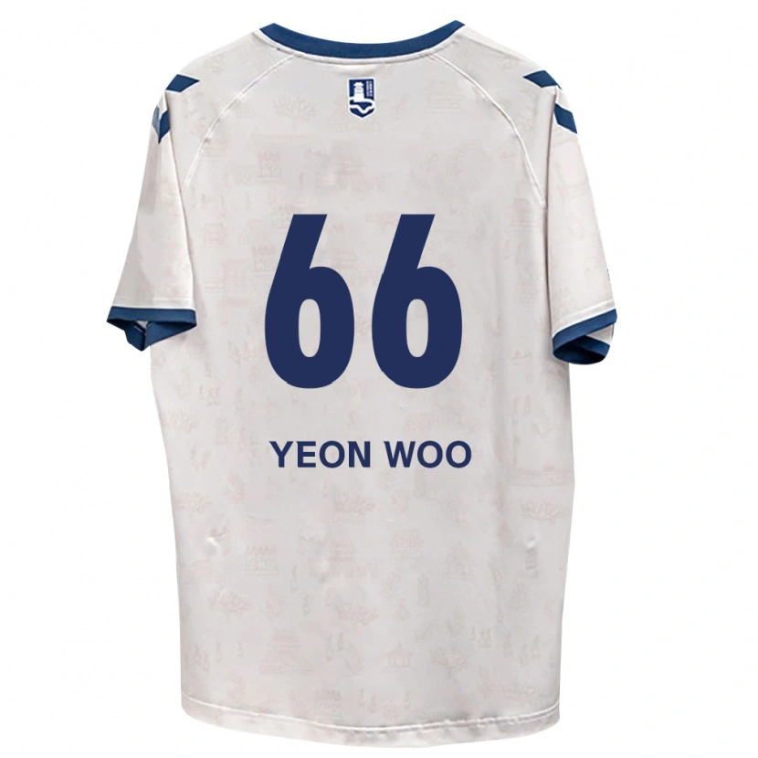 Danxen Enfant Maillot Yeon-Woo Jang #66 Bleu Royal Blanc Tenues Extérieur 2026/27 T-Shirt