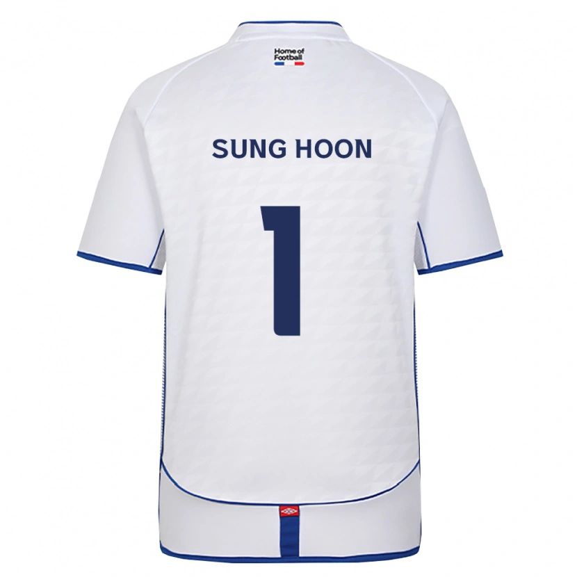 Danxen Enfant Maillot Sung-Hoon Cho #1 Noir Blanc Rouge Tenues Extérieur 2026/27 T-Shirt