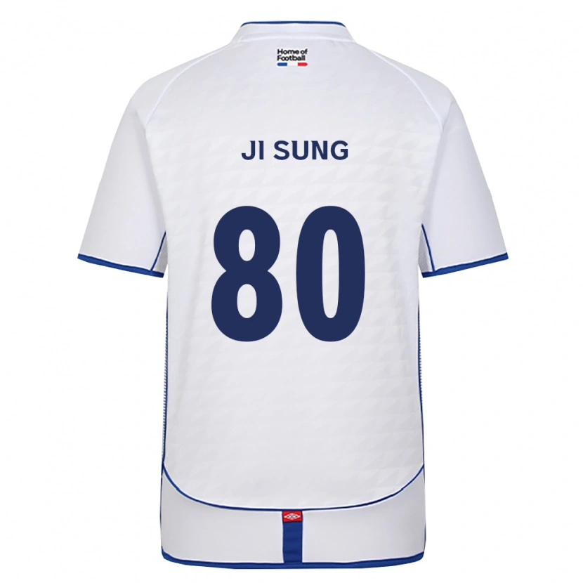 Danxen Enfant Maillot Ji-Sung Kim #80 Noir Blanc Rouge Tenues Extérieur 2026/27 T-Shirt