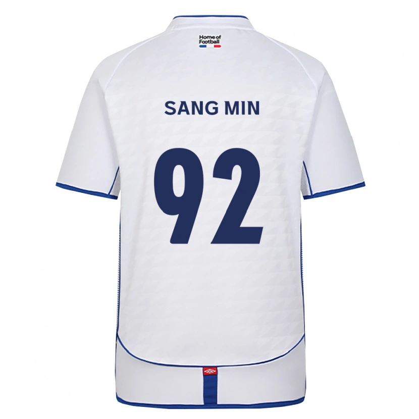 Danxen Enfant Maillot Sang-Min Lee #92 Noir Blanc Rouge Tenues Extérieur 2026/27 T-Shirt