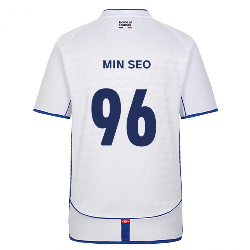 Danxen Enfant Maillot Min-Seo Koo #96 Noir Blanc Rouge Tenues Extérieur 2026/27 T-Shirt