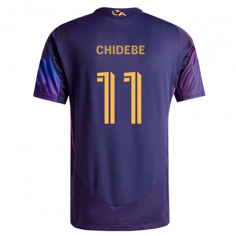 Danxen Enfant Maillot Ikenna Chidebe #11 Pourpre Foncé Jaune Tenues Extérieur 2026/27 T-Shirt