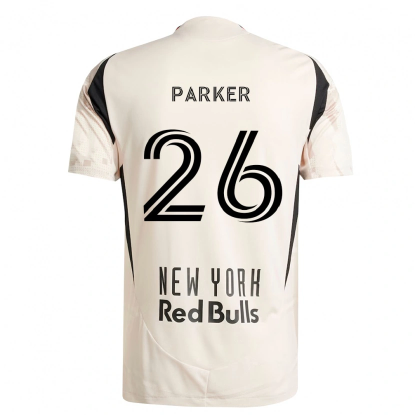 Danxen Enfant Maillot Tim Parker #26 Blanc Cassé Rouge Noir Tenues Extérieur 2026/27 T-Shirt