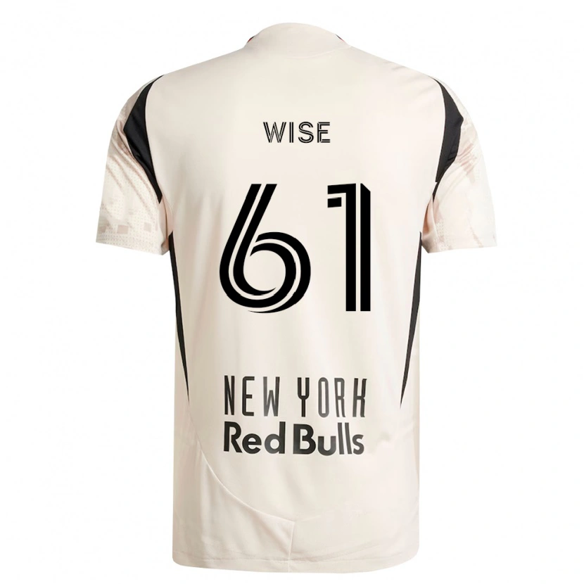 Danxen Enfant Maillot Henry Wise #61 Blanc Cassé Rouge Noir Tenues Extérieur 2026/27 T-Shirt