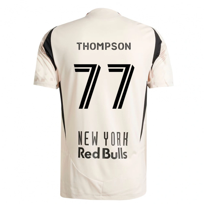 Danxen Enfant Maillot Amos Shapiro-Thompson #77 Blanc Cassé Rouge Noir Tenues Extérieur 2026/27 T-Shirt
