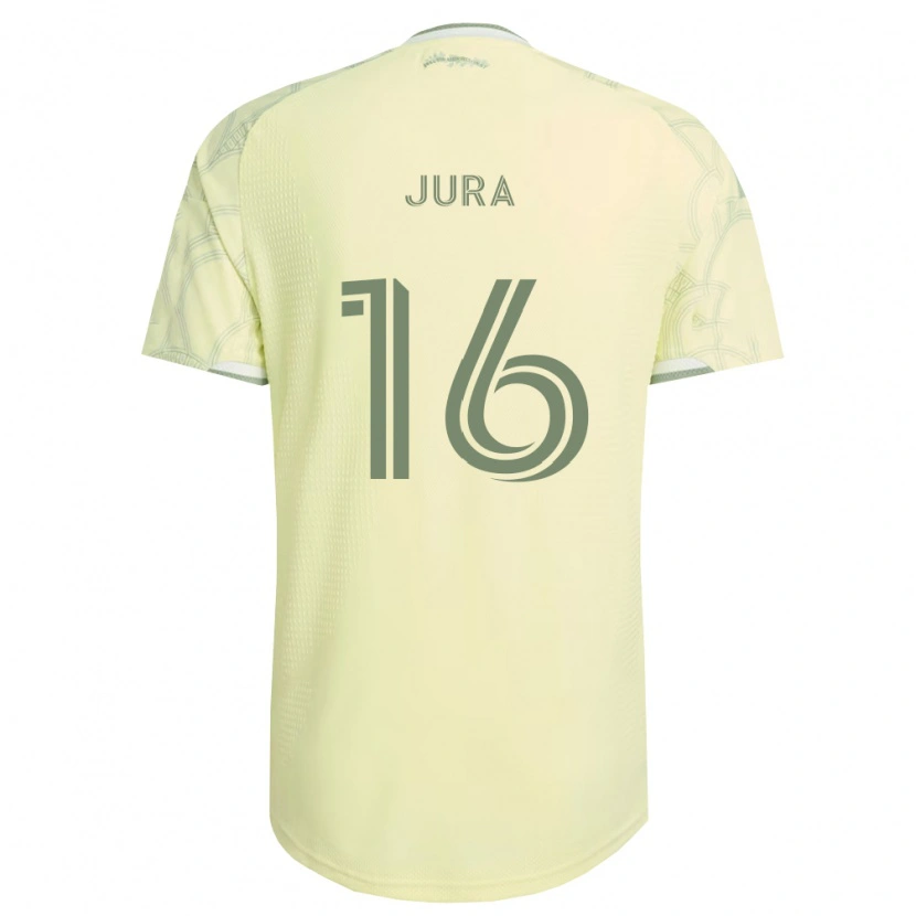 Danxen Enfant Maillot Sawyer Jura #16 Beige Blanc Tenues Extérieur 2026/27 T-Shirt