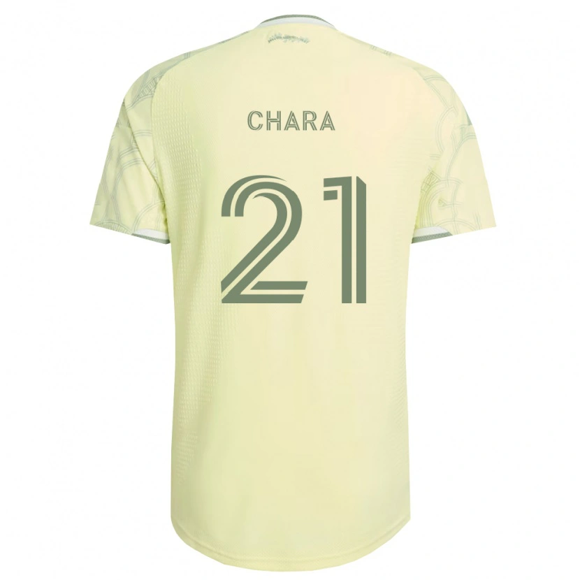 Danxen Enfant Maillot Diego Chará #21 Beige Blanc Tenues Extérieur 2026/27 T-Shirt