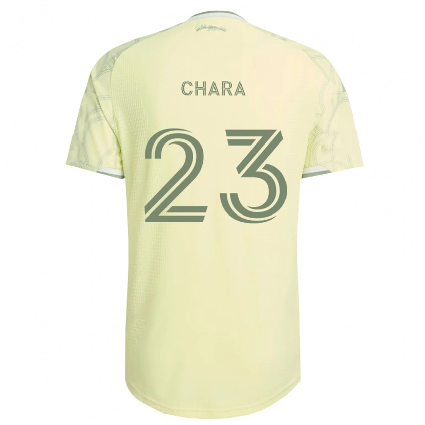 Danxen Enfant Maillot Yimmi Chará #23 Beige Blanc Tenues Extérieur 2026/27 T-Shirt