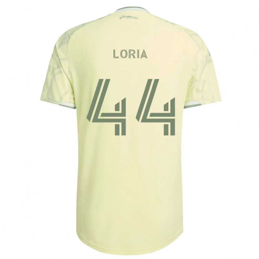 Danxen Enfant Maillot Marvin Loría #44 Beige Blanc Tenues Extérieur 2026/27 T-Shirt
