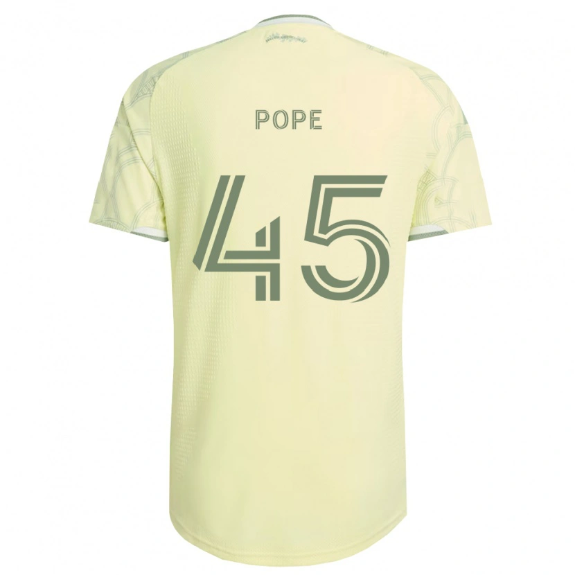 Danxen Enfant Maillot Blake Pope #45 Beige Blanc Tenues Extérieur 2026/27 T-Shirt