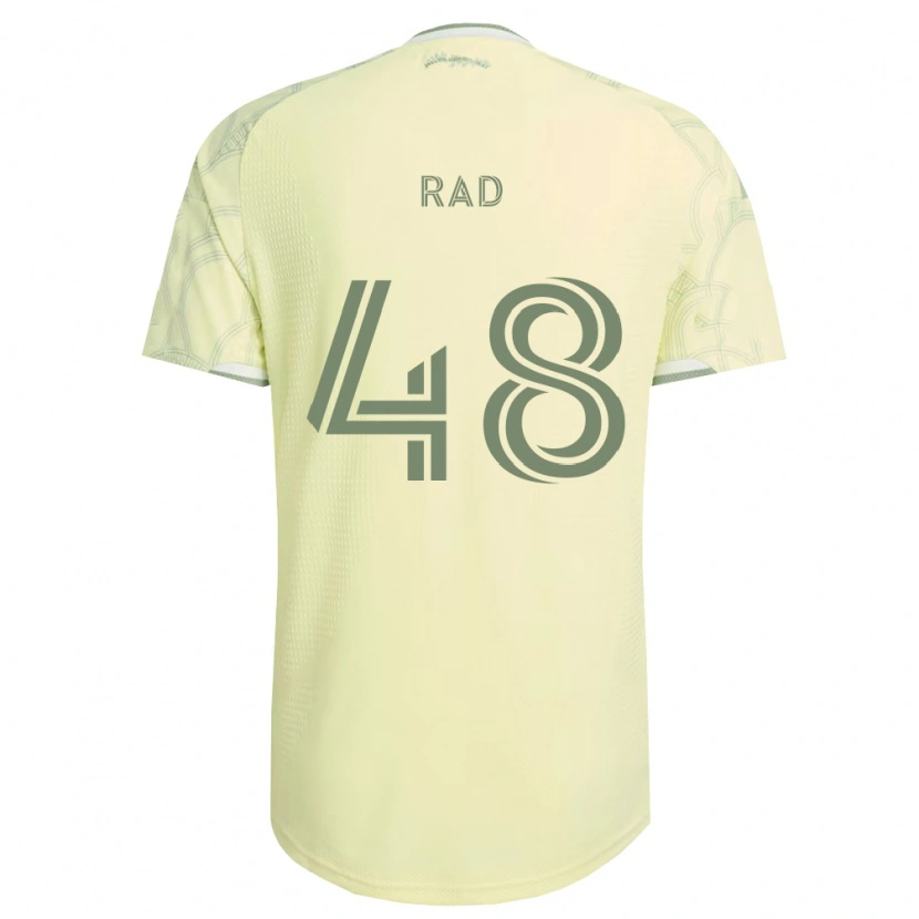 Danxen Enfant Maillot Kaveh Rad #48 Beige Blanc Tenues Extérieur 2026/27 T-Shirt