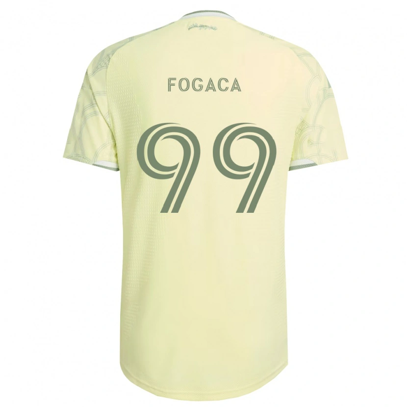 Danxen Enfant Maillot Nathan Fogaça #99 Beige Blanc Tenues Extérieur 2026/27 T-Shirt