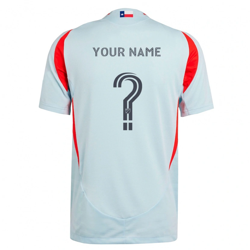 Danxen Enfant Maillot Votre Nom #0 Gris Foncé Rouge Blanc Tenues Extérieur 2026/27 T-Shirt
