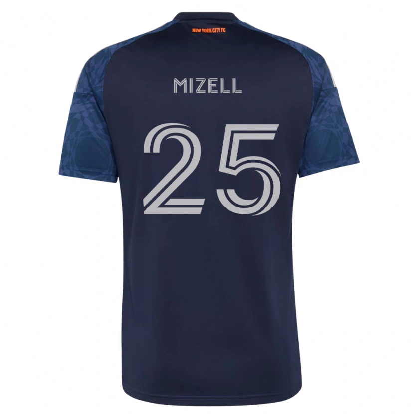 Danxen Enfant Maillot Cody Mizell #25 Bleu Foncé Blanc Tenues Extérieur 2026/27 T-Shirt