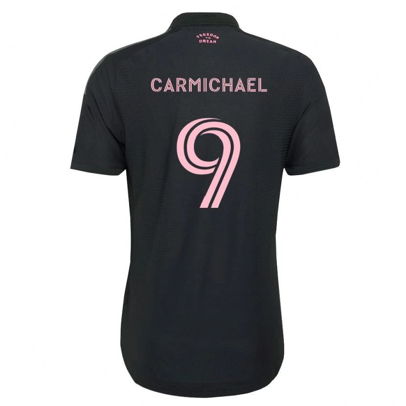 Danxen Enfant Maillot Ryan Carmichael #9 Rose Noir Blanc Tenues Extérieur 2026/27 T-Shirt
